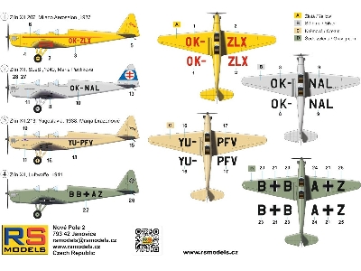 Zlín Z-xii Czechoslovakian Sport Aircraft - zdjęcie 2