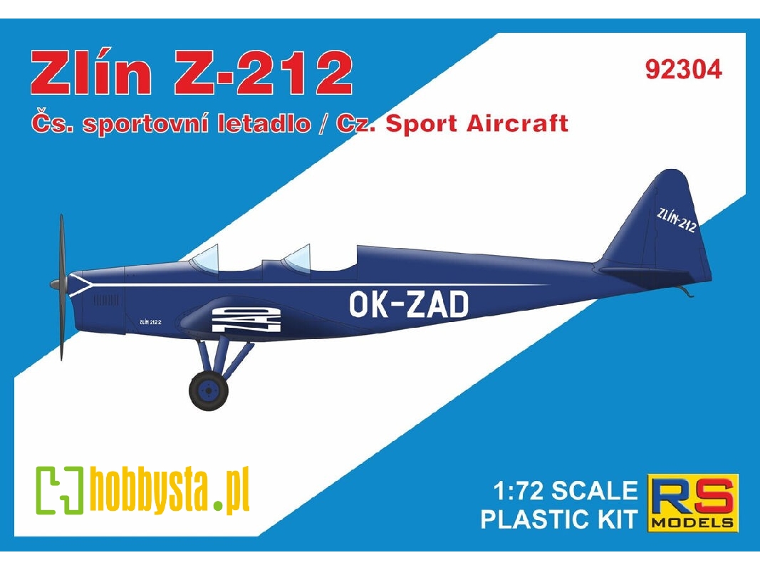 Zlín Z-212 Czechoslovakian Sport Aircraft - zdjęcie 1