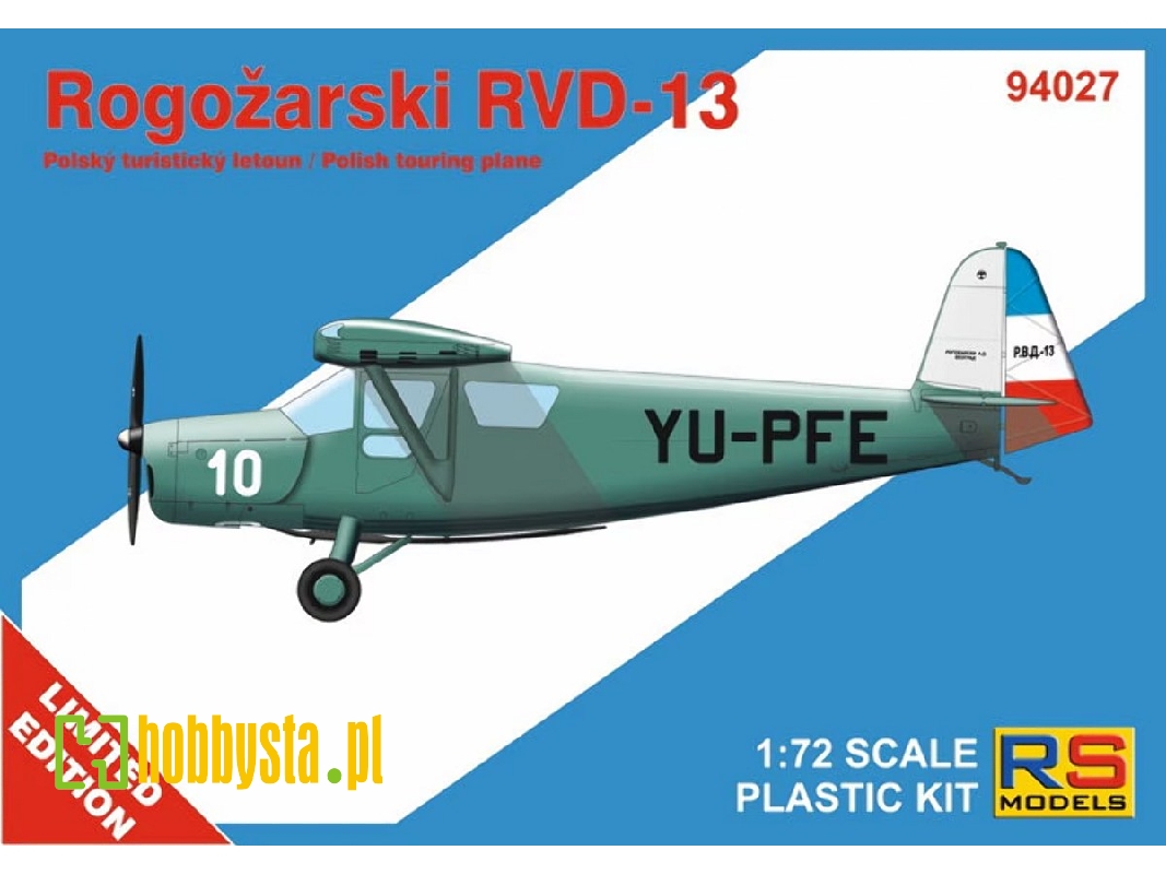Rogozarski Rvd-13 - Polish Touring Plane - zdjęcie 1