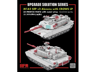 M1a2 Sep V2 Abrams With Crows Lp - Upgrade Solution Series (For Rfm 5156 Kit) - zdjęcie 1