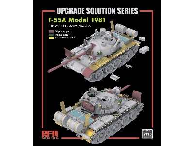 T-55 A Model 1981 - Upgrade Solution Series (For Rfm 5098 And 5155 Kits) - zdjęcie 1