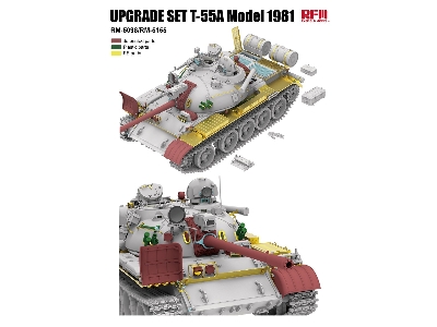 T-55 A Model 1981 - Upgrade Solution Series (For Rfm 5098 And 5155 Kits) - zdjęcie 3