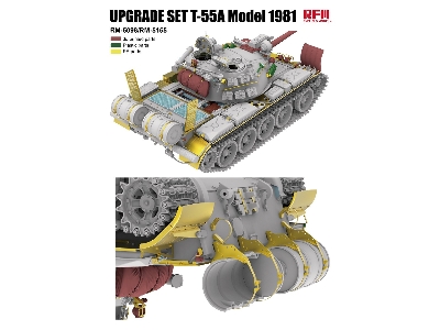 T-55 A Model 1981 - Upgrade Solution Series (For Rfm 5098 And 5155 Kits) - zdjęcie 4