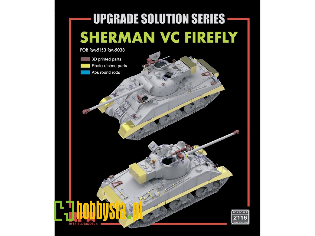 Sherman Vc Firefly - Upgrade Solution Series (For Rfm 5153 And 5038 Kits) - zdjęcie 1