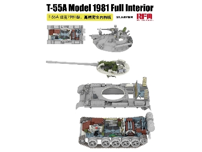 T-55 A Model 1981 With Full Interior Kit - zdjęcie 3