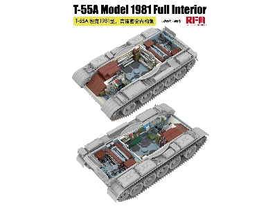 T-55 A Model 1981 With Full Interior Kit - zdjęcie 4