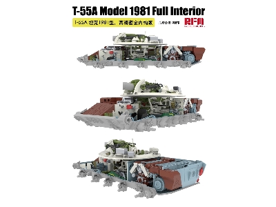 T-55 A Model 1981 With Full Interior Kit - zdjęcie 5