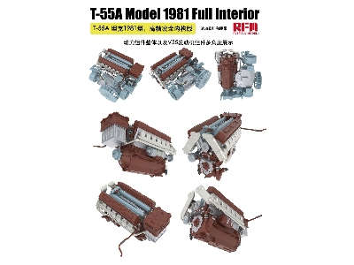 T-55 A Model 1981 With Full Interior Kit - zdjęcie 8