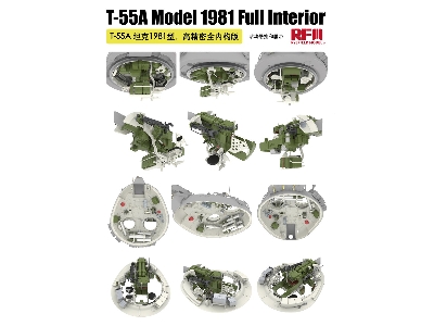 T-55 A Model 1981 With Full Interior Kit - zdjęcie 9