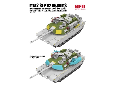 M1a2 Sep V2 Abrams With Trophy Aps & Crows Lp Workable Tracks - zdjęcie 3