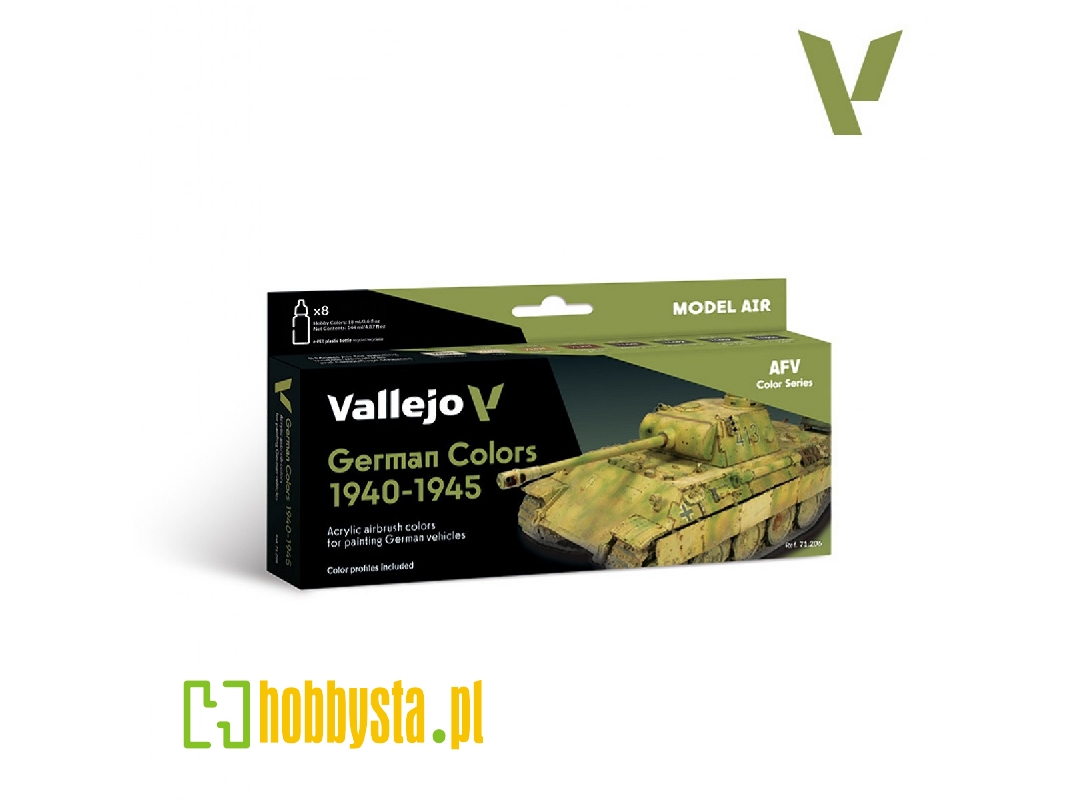 71206 Afv Color Set German Colors 1940-1945 - zdjęcie 1