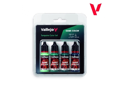 72390 Turquoise Color Set: - zdjęcie 1