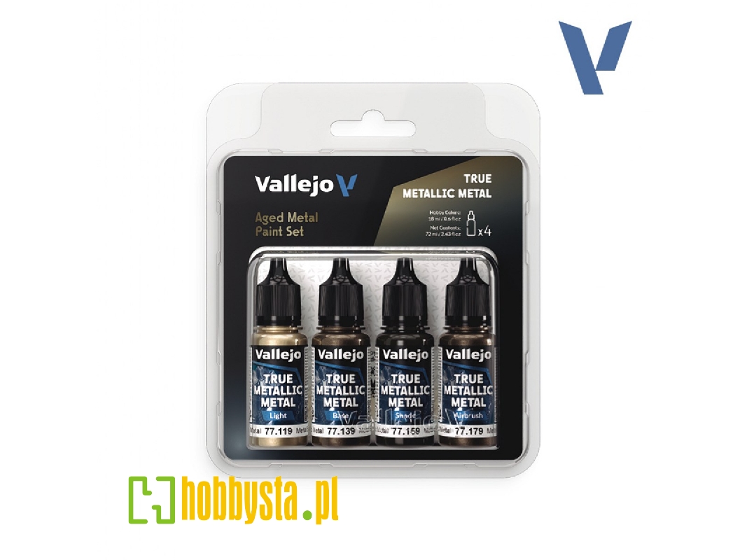 77258 True Metallic Metal Set - Aged Metal - zdjęcie 1