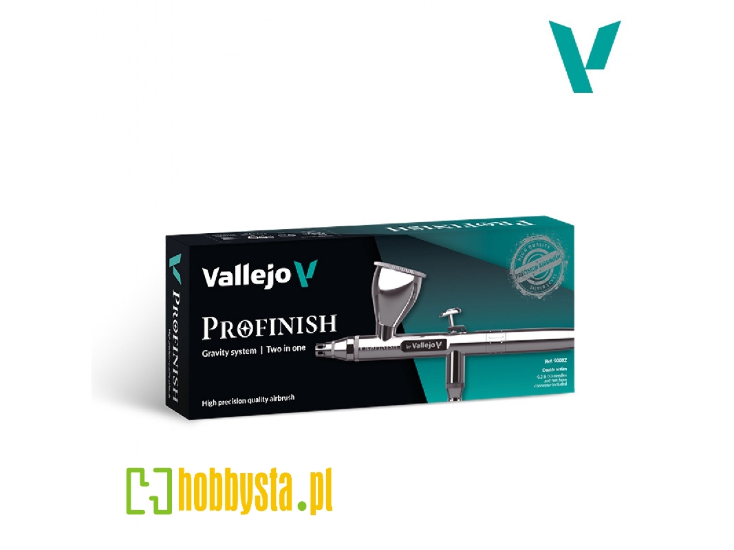 Aerograf Profinish By Vallejo Gravity System 2 In 1 - 0.2 / 0.3 - zdjęcie 1