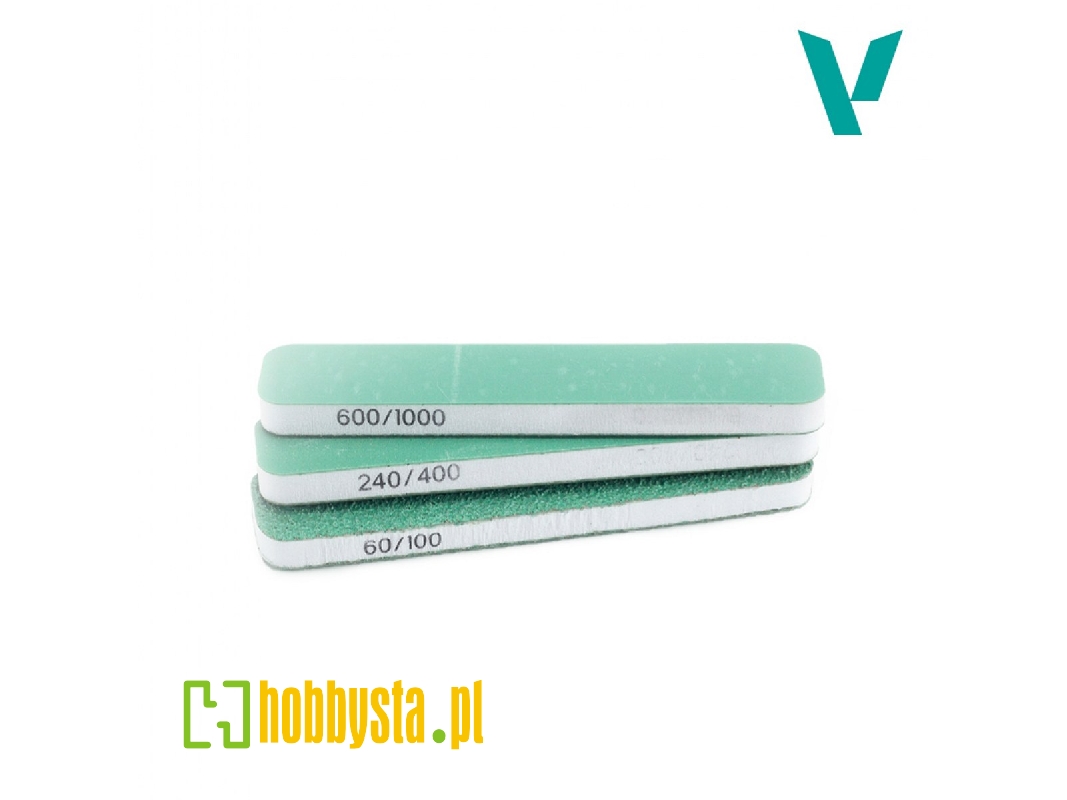 Flexi Sanders Dual-grit Set (90x19x6mm) (3pcs) - zdjęcie 1