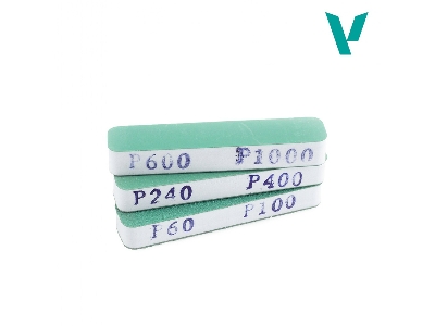 Set Of 3 Flexi Sanders Dual-grit (90 X 19 X 12 Mm) - zdjęcie 1