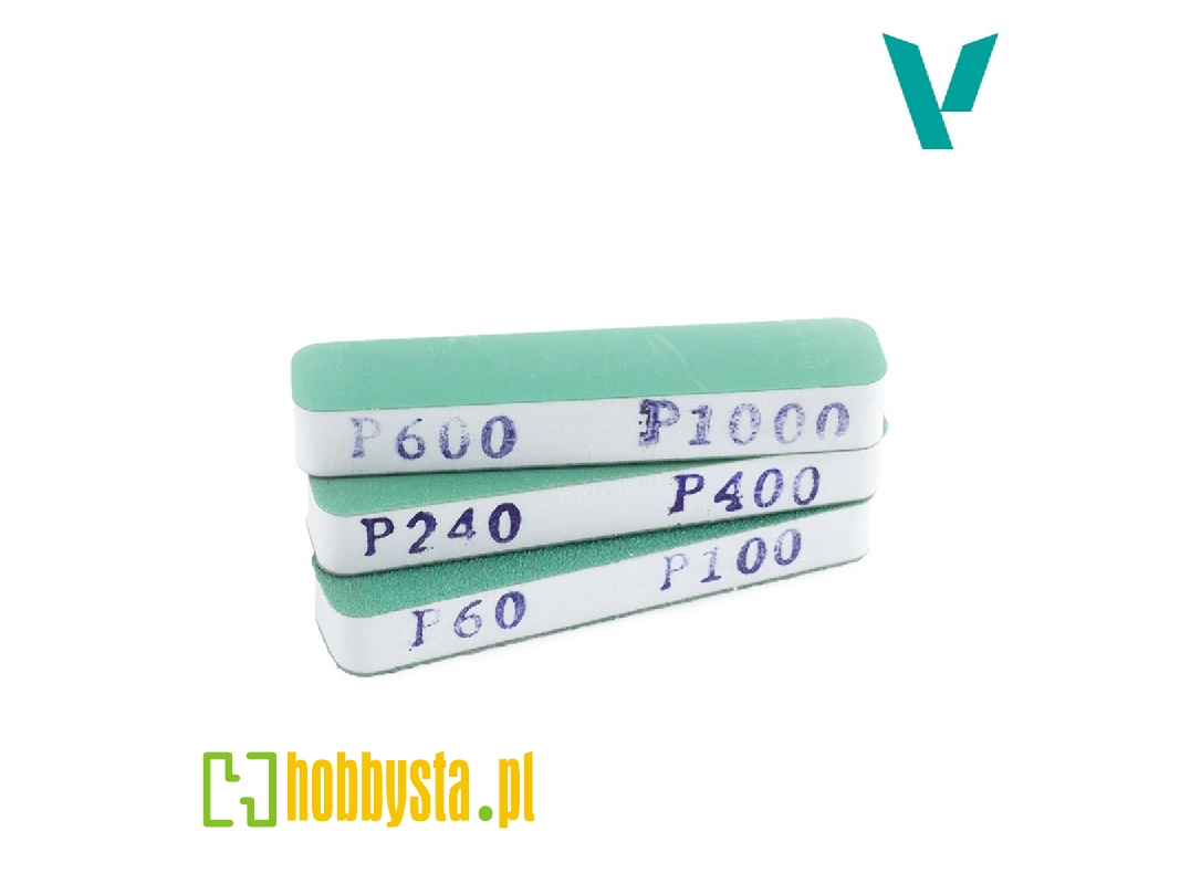 Set Of 3 Flexi Sanders Dual-grit (90 X 19 X 12 Mm) - zdjęcie 1