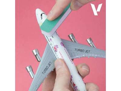 Set Of 3 Flexi Sanders Dual-grit (90 X 19 X 12 Mm) - zdjęcie 2