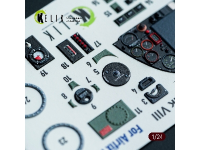 Supermarine Spitfire Mk Viii - Interior 3d-decals (For Airfix Kits) - zdjęcie 3