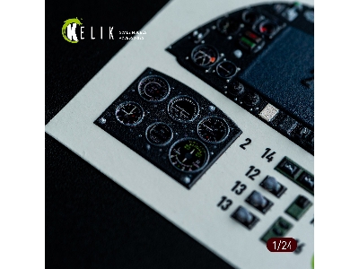 Supermarine Spitfire Mk Viii - Interior 3d-decals (For Airfix Kits) - zdjęcie 8