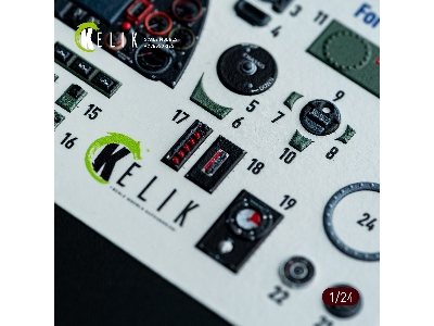 Supermarine Spitfire Mk Viii - Interior 3d-decals (For Airfix Kits) - zdjęcie 9