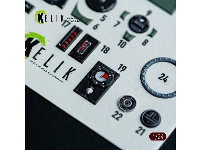 Supermarine Spitfire Mk Viii - Interior 3d-decals (For Airfix Kits) - zdjęcie 10