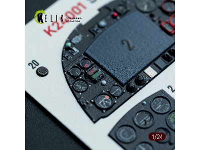 Supermarine Spitfire Mk Viii - Interior 3d-decals (For Airfix Kits) - zdjęcie 11