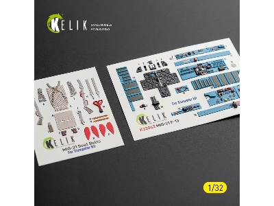 Mikoyan Mig-21 F-13 Export Version- Interior 3d Decals (For Trumpeter Kits) - zdjęcie 7