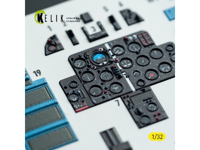 Mikoyan Mig-21 F-13 Export Version- Interior 3d Decals (For Trumpeter Kits) - zdjęcie 10