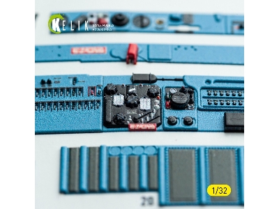 Mikoyan Mig-21 F-13 Export Version- Interior 3d Decals (For Trumpeter Kits) - zdjęcie 14