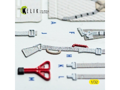 Mikoyan Mig-21 F-13 - Interior 3d Decals (For Trumpeter Kits) - zdjęcie 3