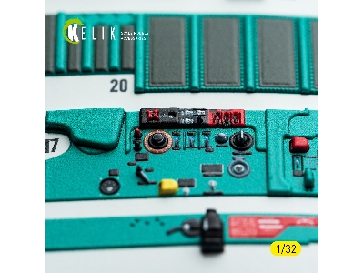 Mikoyan Mig-21 F-13 - Interior 3d Decals (For Trumpeter Kits) - zdjęcie 9