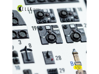 Messerschmitt Bf-110 D - Interior 3d Decals (For Dragon / Hobby 2000 Kits) - zdjęcie 6