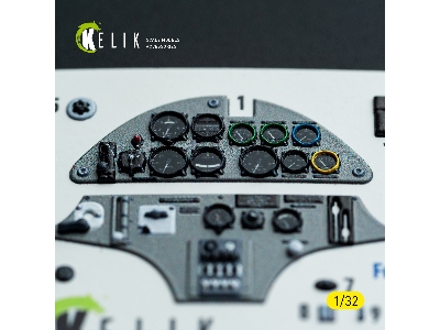 Henschel Hs-123 A-1 - Interior 3d Decals (For Icm Kits) - zdjęcie 5
