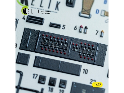 Junkers Ju-87 G Stuka - Interior 3d-decals (For Hasegawa Kits) - zdjęcie 5
