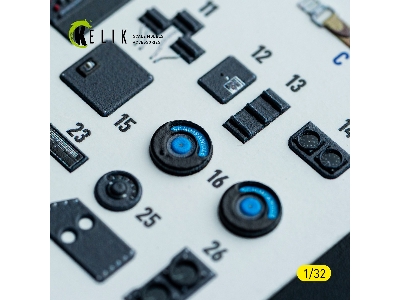 Junkers Ju-87 G Stuka - Interior 3d-decals (For Hasegawa Kits) - zdjęcie 6