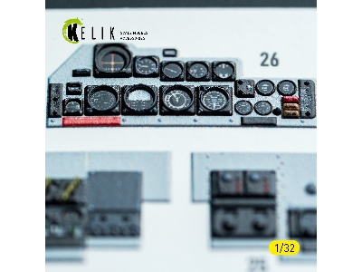 Mcdonnel Douglas F-4 C Phantom - Interior 3d-decals (For Tamiya Kits) - zdjęcie 3