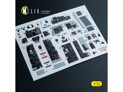Mcdonnel Douglas F-4 C Phantom - Interior 3d-decals (For Tamiya Kits) - zdjęcie 9