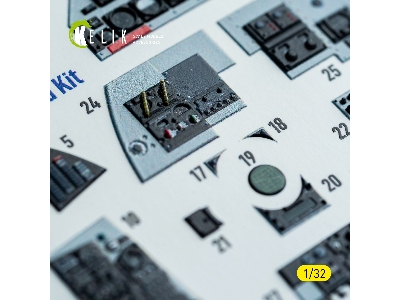 Mcdonnel Douglas F-4 C Phantom - Interior 3d-decals (For Tamiya Kits) - zdjęcie 10
