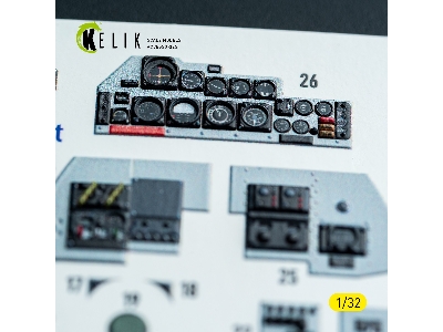 Mcdonnel Douglas F-4 C Phantom - Interior 3d-decals (For Tamiya Kits) - zdjęcie 11