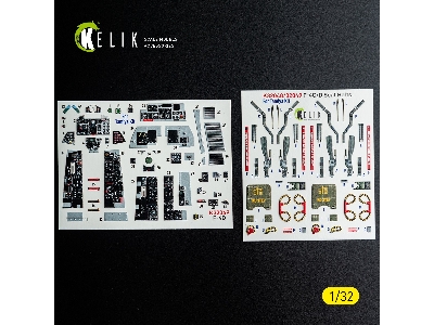 Mcdonnel Douglas F-4 D Phantom - Interior 3d-decals (For Tamiya Kits) - zdjęcie 1
