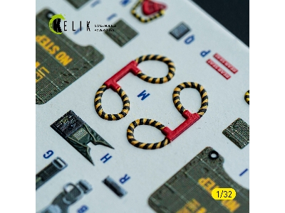 Mcdonnel Douglas F-4 D Phantom - Interior 3d-decals (For Tamiya Kits) - zdjęcie 6
