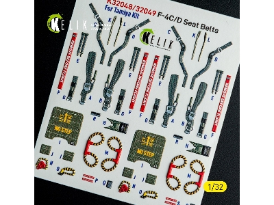 Mcdonnel Douglas F-4 D Phantom - Interior 3d-decals (For Tamiya Kits) - zdjęcie 8