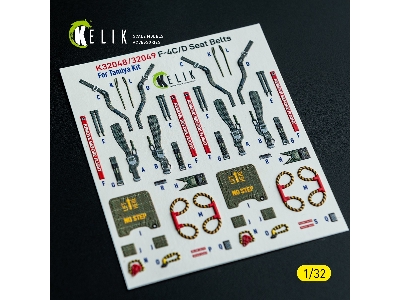Mcdonnel Douglas F-4 D Phantom - Interior 3d-decals (For Tamiya Kits) - zdjęcie 10