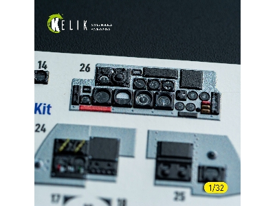 Mcdonnel Douglas F-4 D Phantom - Interior 3d-decals (For Tamiya Kits) - zdjęcie 11