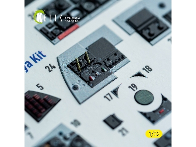 Mcdonnel Douglas F-4 D Phantom - Interior 3d-decals (For Tamiya Kits) - zdjęcie 12