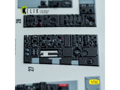 Mcdonnel Douglas F-4 D Phantom - Interior 3d-decals (For Tamiya Kits) - zdjęcie 15