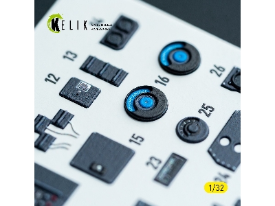 Junkers Ju-87 D Stuka - Interior 3d-decals (For Hasegawa Kits) - zdjęcie 6