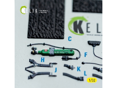 Mcdonnell Douglas F-15 C (Early) - Interior 3d-decals (For Tamiya Kits) - zdjęcie 6