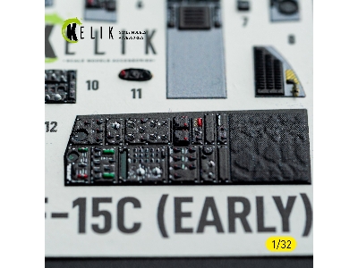 Mcdonnell Douglas F-15 C (Early) - Interior 3d-decals (For Tamiya Kits) - zdjęcie 11